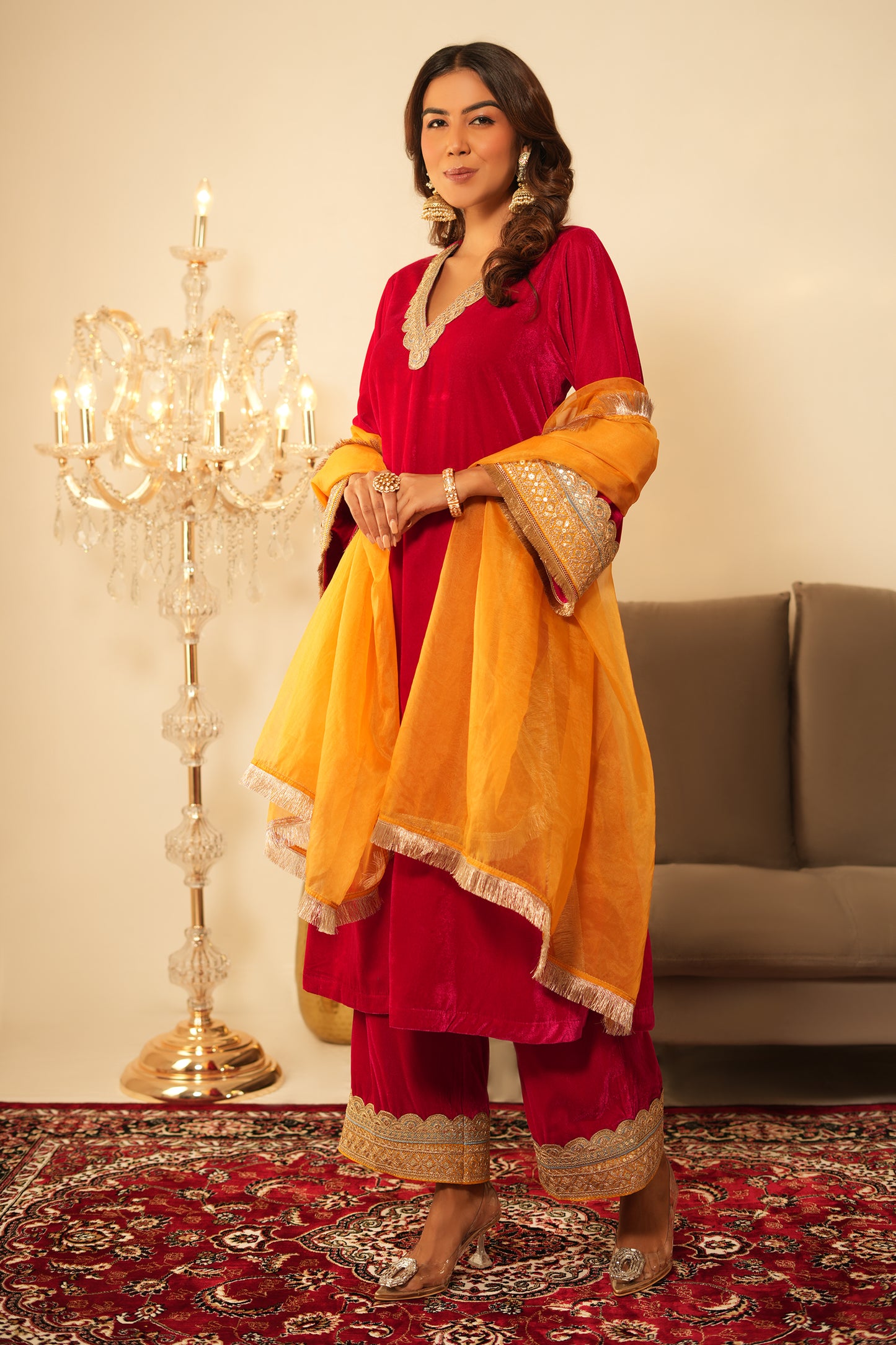 GUL Velvet Suit Set